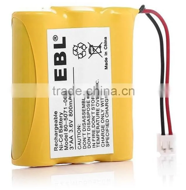 EBL Rechargeable Cordless Phone Battery for Vtech 80-5071-00-00 8050710000