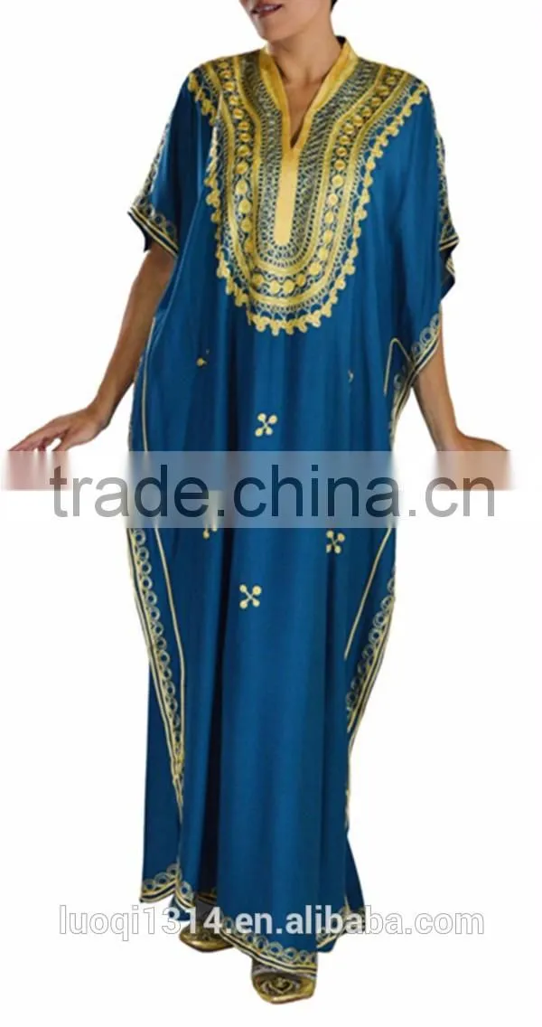 Wholesale Women Clothing Kaftan Dresses, Arabic African Kaftan New Design Ladies Caftan