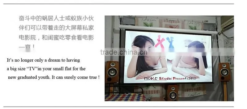 2016 new style Mini portable smart mobile projector