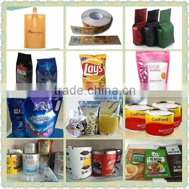 Stand up Jelly Packaging spout bag