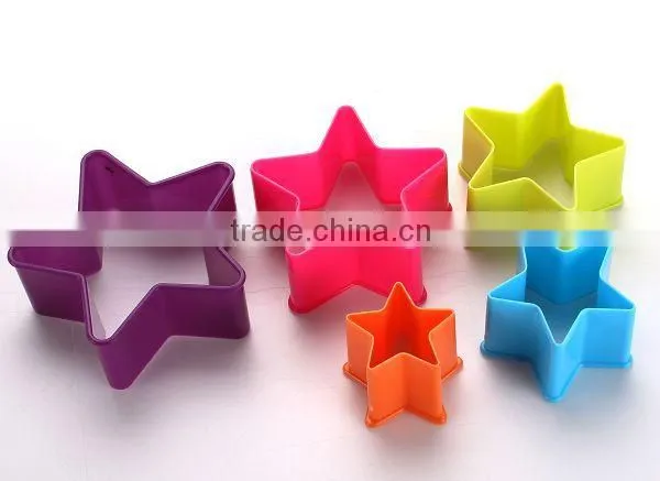 100% food grade different sizes snowflakes cookie cutter