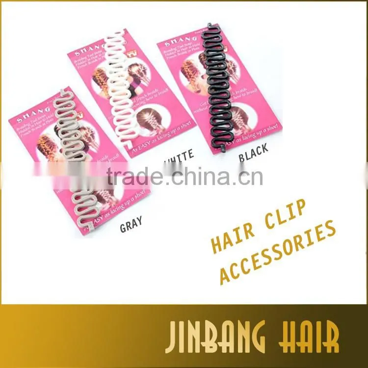 2016 wholesale new products lady french hair styling clip stick bun maker braid tool