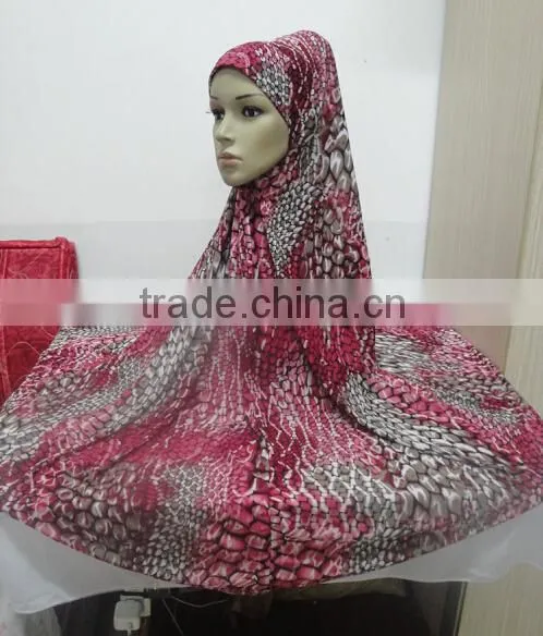 H303 latest big size print muslim hijab,islamic scarf,pray hijab