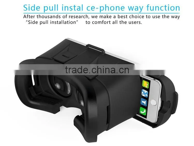 New technology vr box 2nd Generation Distance Adjustable VR Box 3D Glasses