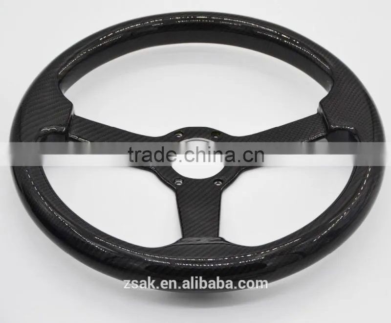 Real Carbon Fiber auto wheel driving steering wheel