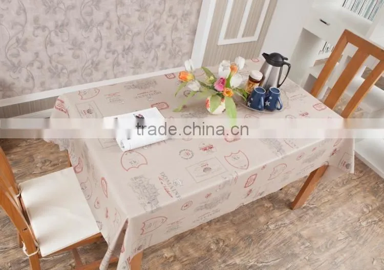 party table cloth rectangular table cloth Campus printing table cloth
