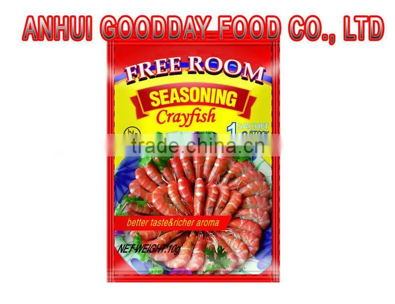 10G/sachet*12*50 Halal Shrimp Flavor Bouillon Seasoning Powder