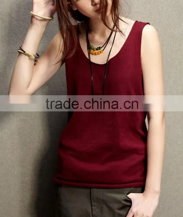 Wholesale fashion sleeveless sports vests(YCT-B0573)