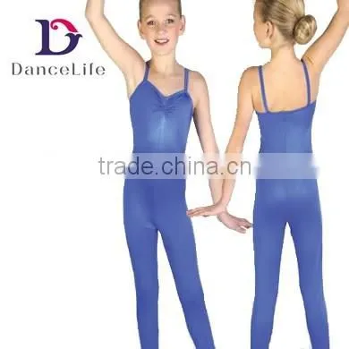 C2613 Girls cami ballet dance unitard kids gymnastic unitard camisole unitard spandex unitard costumes ballet unitards for sale