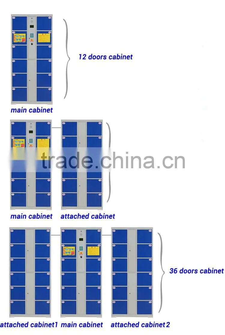 New design intelligent logistic parcel locker electronic locker lock metal lockers with great price