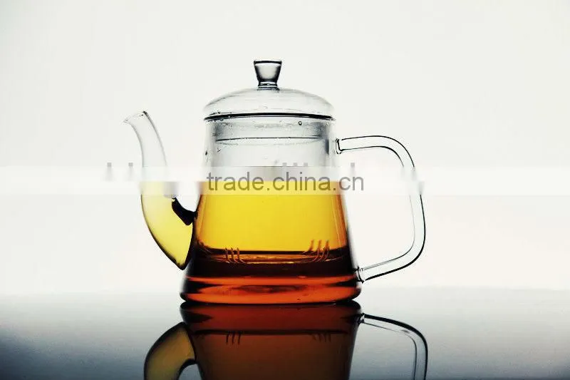 EXPORT TO USA glass tea pot with LFGB,FDA