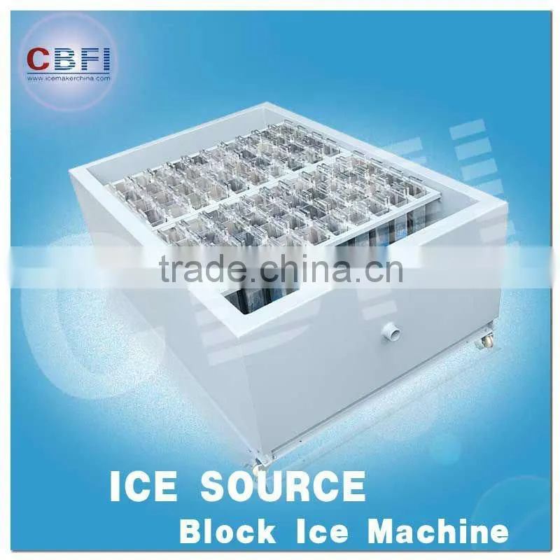 flexible pipe installation easy to move block ice plant