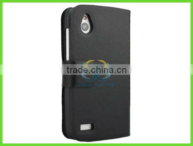 hot selling mobil phone leather jacket shell for htc