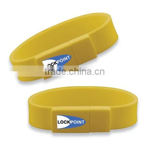 Silicone Bracelet USB Flash Drive 1GB - 64GB Custom Made