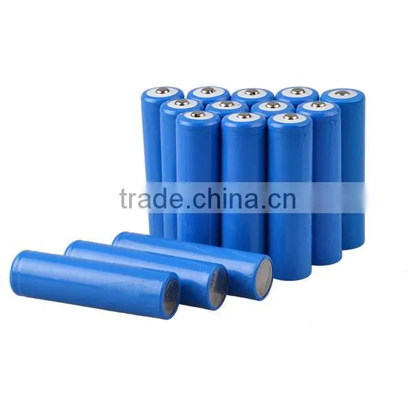 Cheap prcie rechargeable li-ion battery 3.7v 2000mah 18650 cylindrical battery for LED flashlight