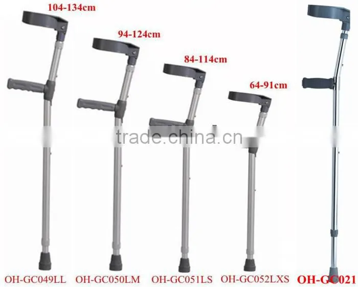Aluminum medical walking stick