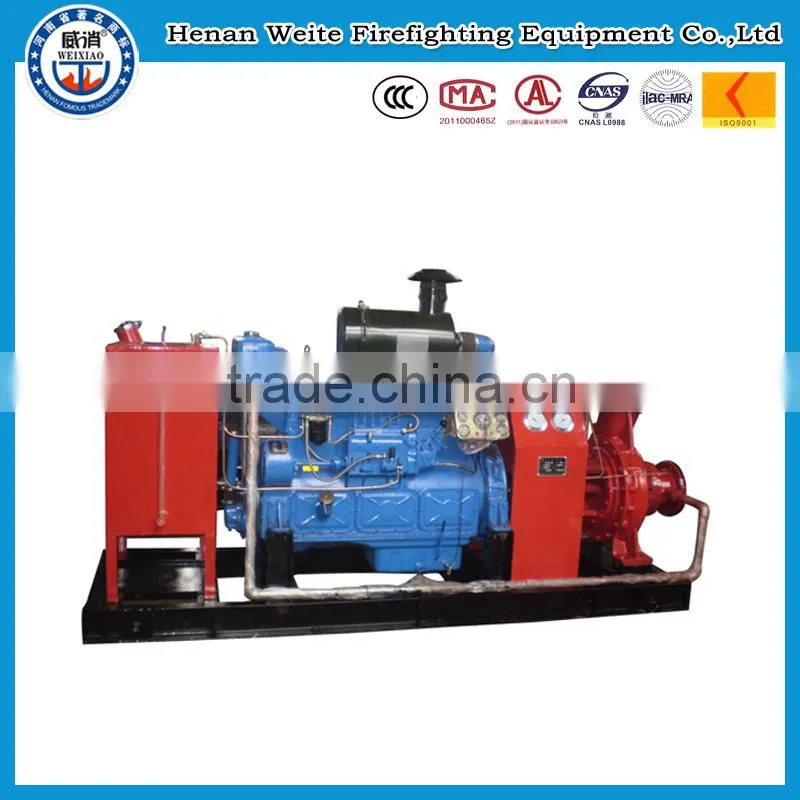 Fire fighting diesel driven fire pump Fire safety in weite