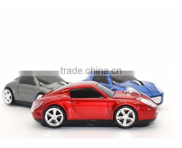 2.4ghz sport car shaped wireless optical mouse