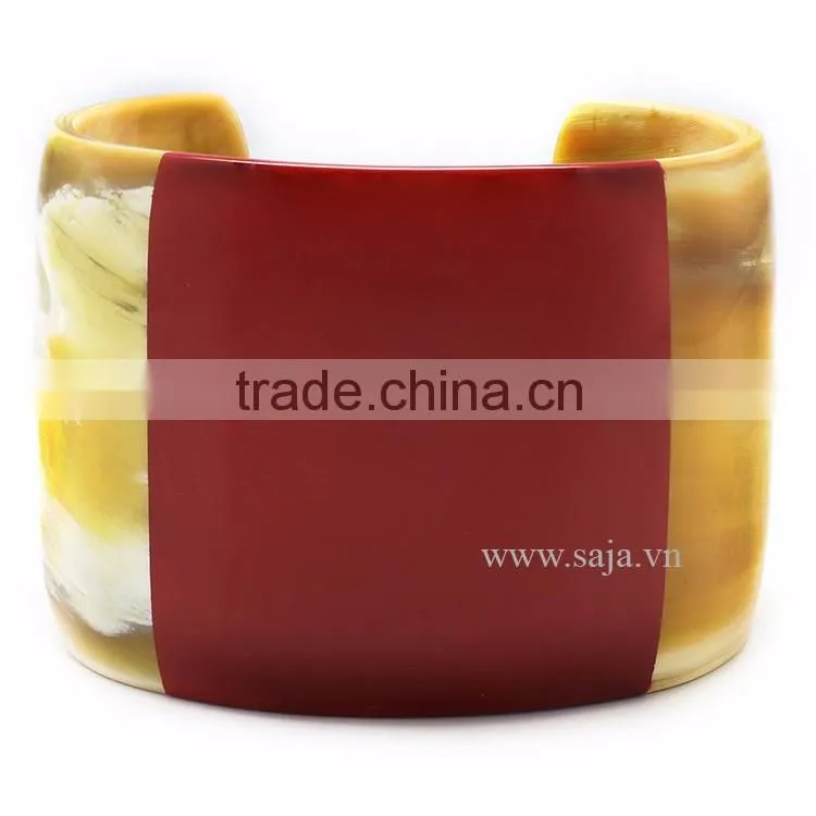 Buffalo horn jewelry , Buffalo horn bracelet SHB-504, 100% natural buffalo horn