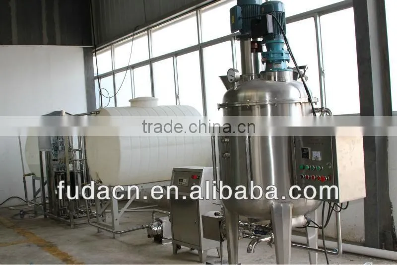 Shampoo mixing machine