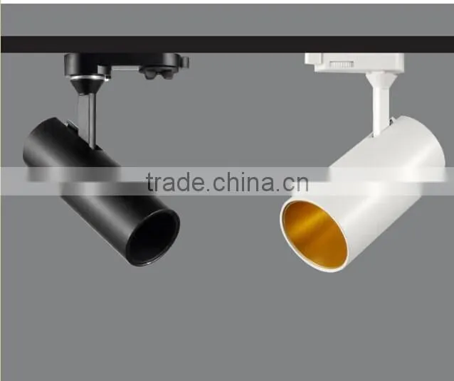 slim housing modern 6w/9w/15w cob led track light housing