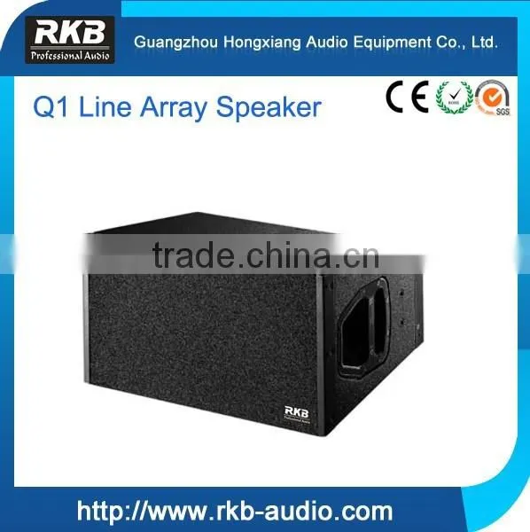 Q1 daul 10 inch 2 way church sound systems line array speaker system