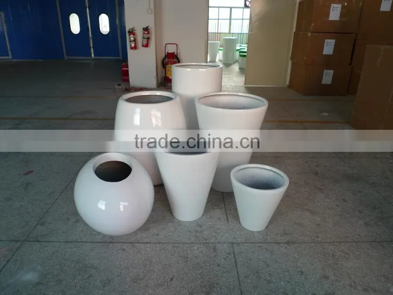 new modern design shopping mall flower planters