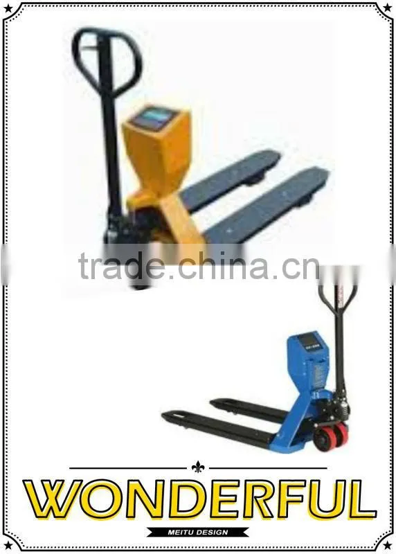 weigh scale hand pallet trucks