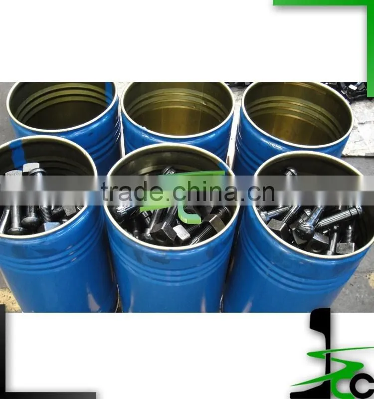 Railway fish bolt with nut&washer/square head fish bolt