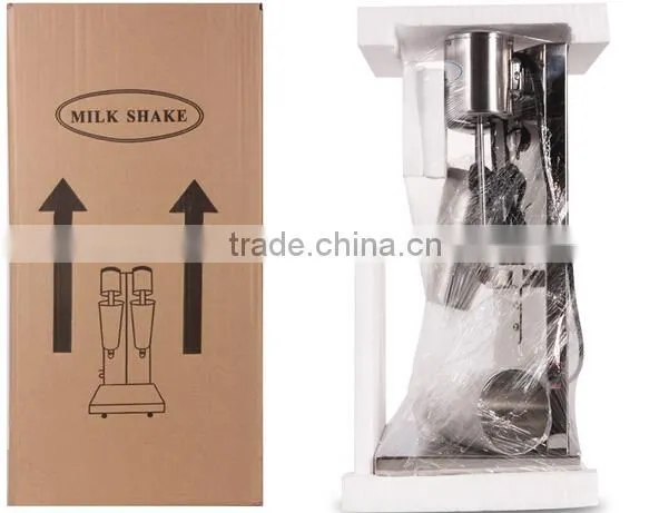 stainless steel automatic double cups/ single cup electric milk mixer and milk shake