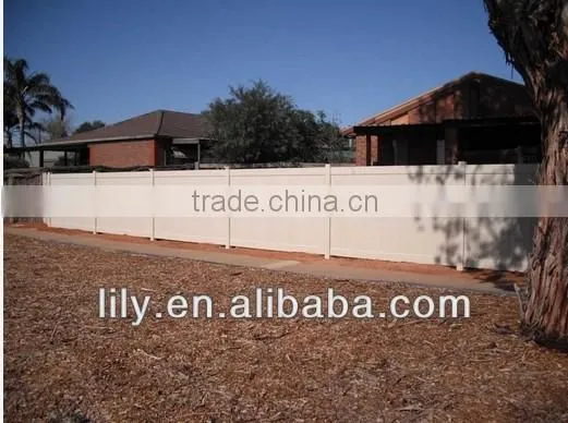 pvc privacy fence