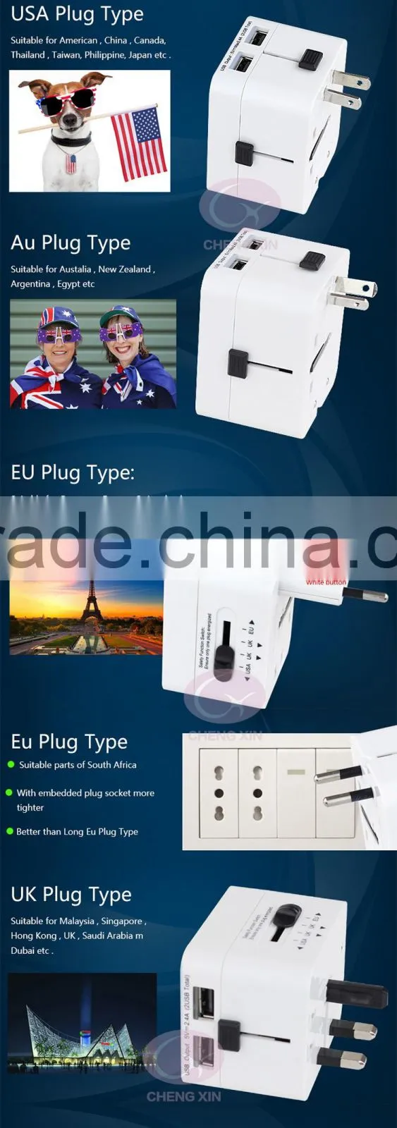 13a switch fuse socket outlet adaptor plug