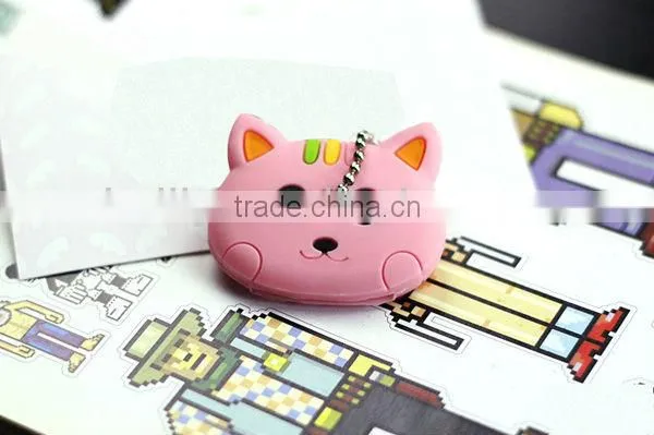 Hottest !!! Couples cat design silicone key cover