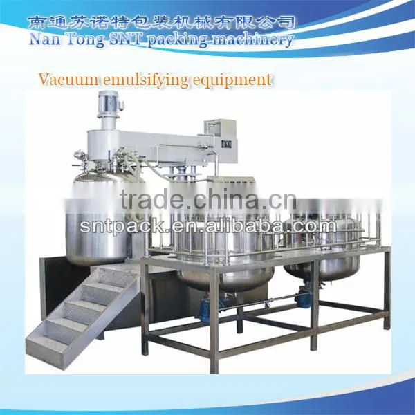 Vacuum emulsifying equipment