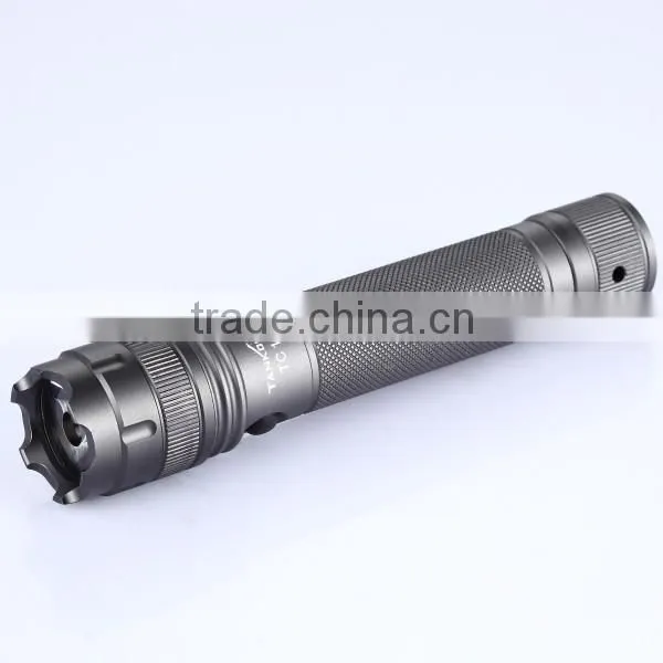 Lifetime warranty Outdoor searching series,230LM 5 modes lion rechargeable led flashlight with 1*18650 battery