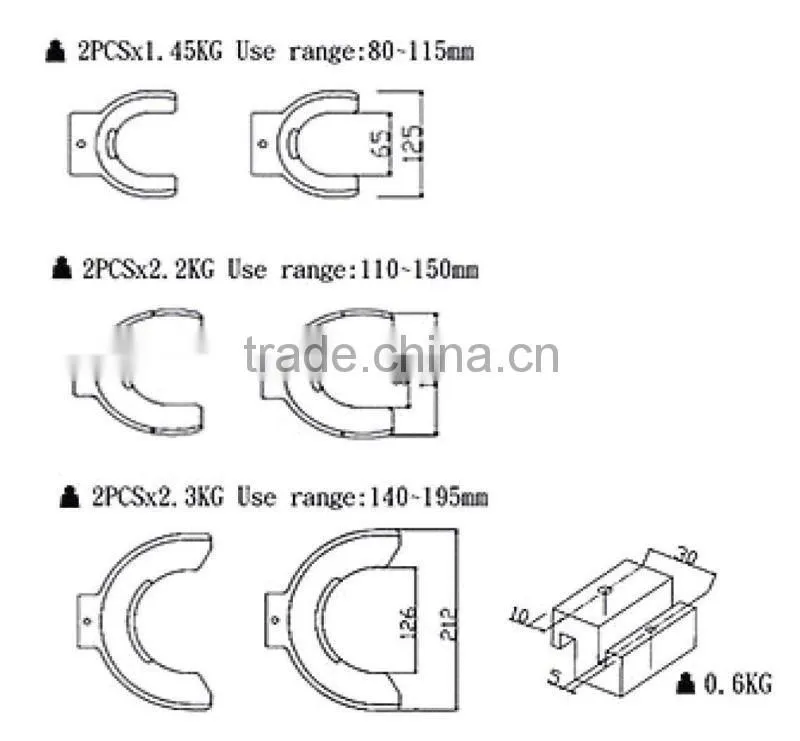 Hydraulic Macpherson Spring Dumper Extractor, Under Car Service Tools of Auto Repair Tools