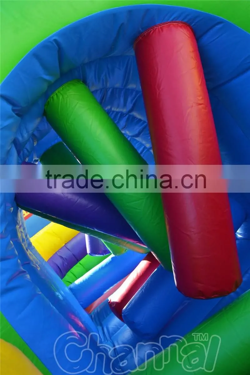 kids inflatable outdoor playground giant inflatable obstacle course