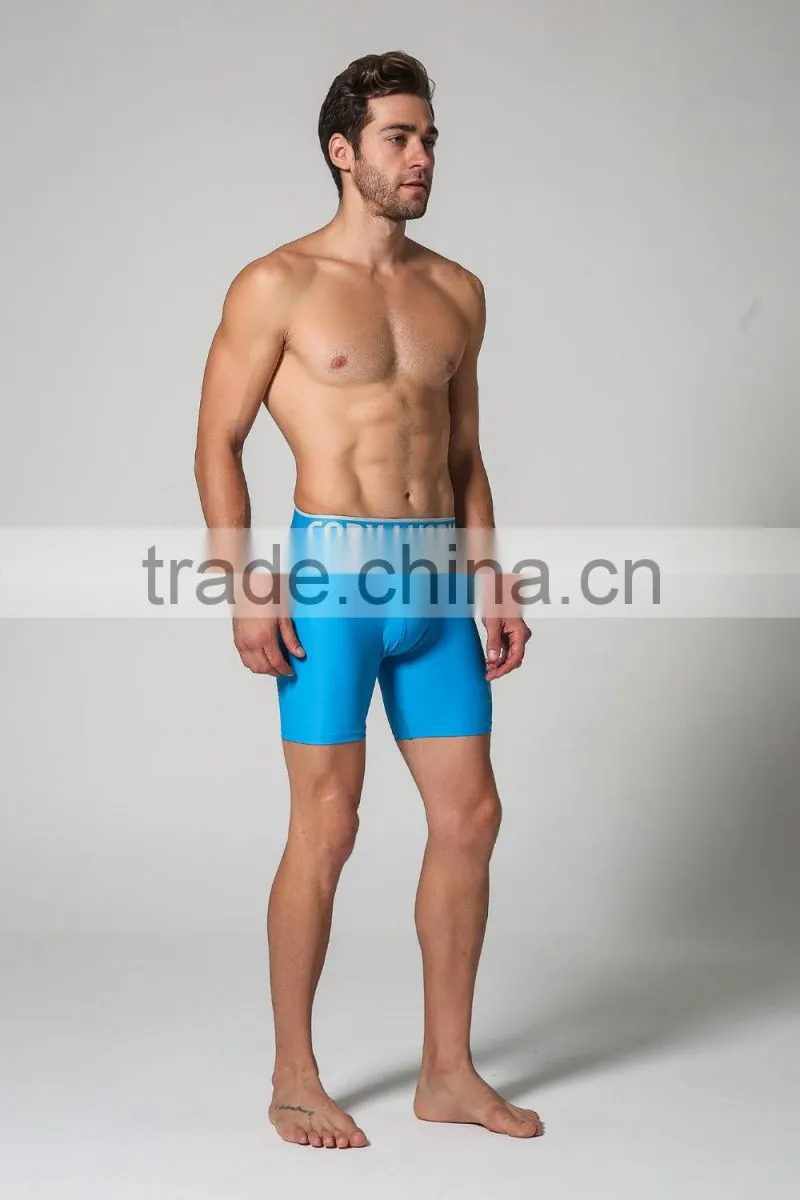 wholesale blue custom mens running shorts for male