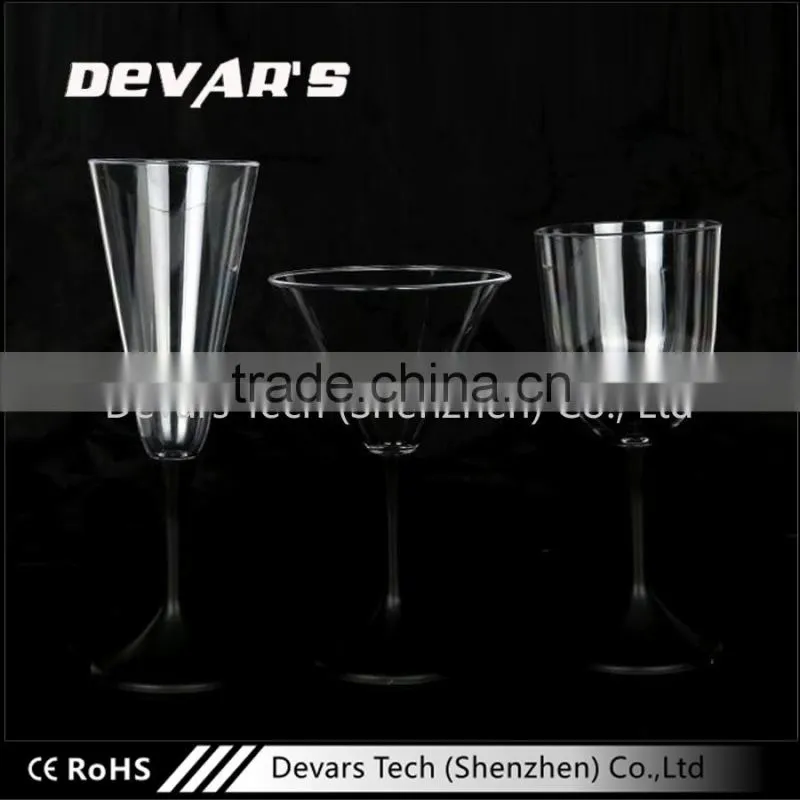 Plastic Wine Led Flashing Glass For Bar