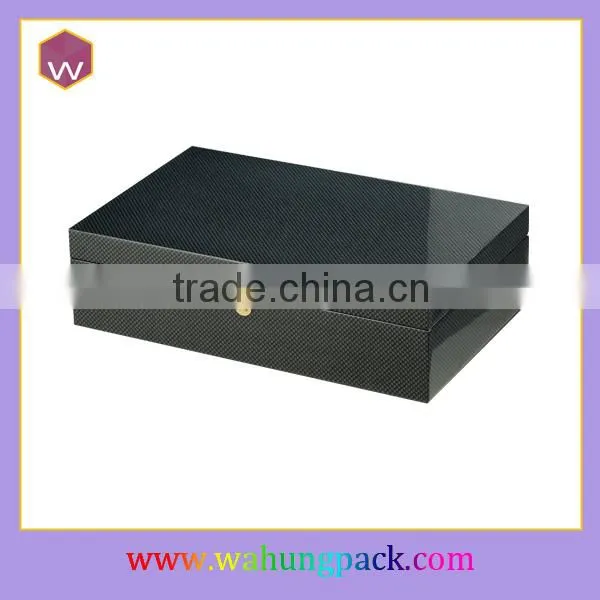 Luxury MDF Single Bottle Wine Box /Custom Design Wood Wine Gift Package Box