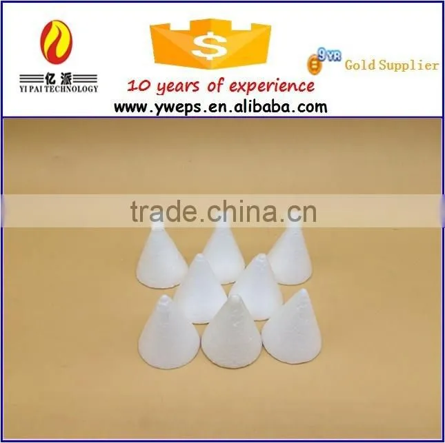 EPS material high quality DIY foam cone for kids for decoration