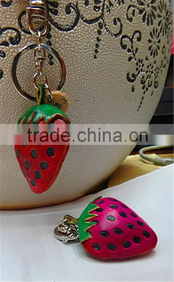 Wholesales Leather Animal Keychain For Man