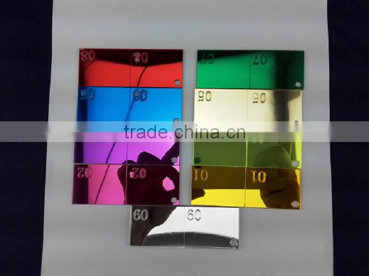 customized acrylic mirror tile