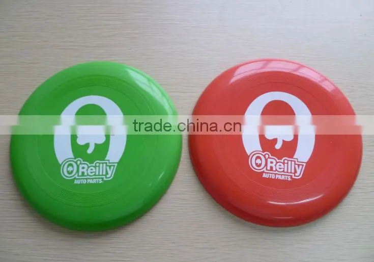 Customer round plastic dog frisbee toys