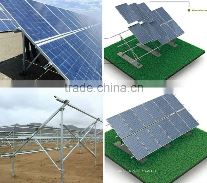 China Products Ground Mounting Solar Panel Bracket
