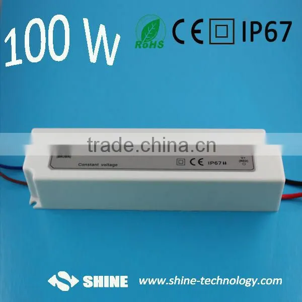 High quality 100w 24V DC output voltage waterproof electronic led driver