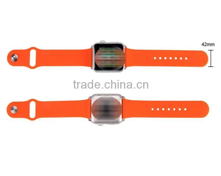 2016 New arrival hot selling watch bracelet/silicone watch wristband