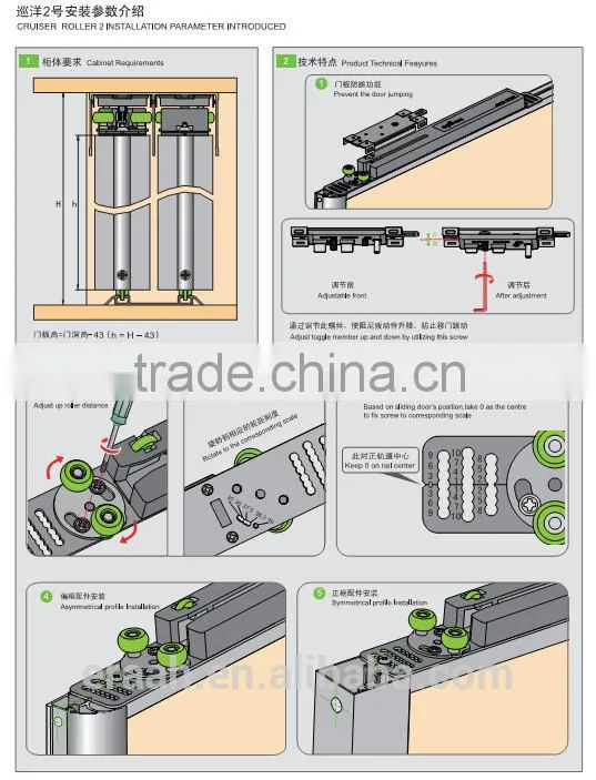 Other Door&Window Accessories Type sliding barn door hardware