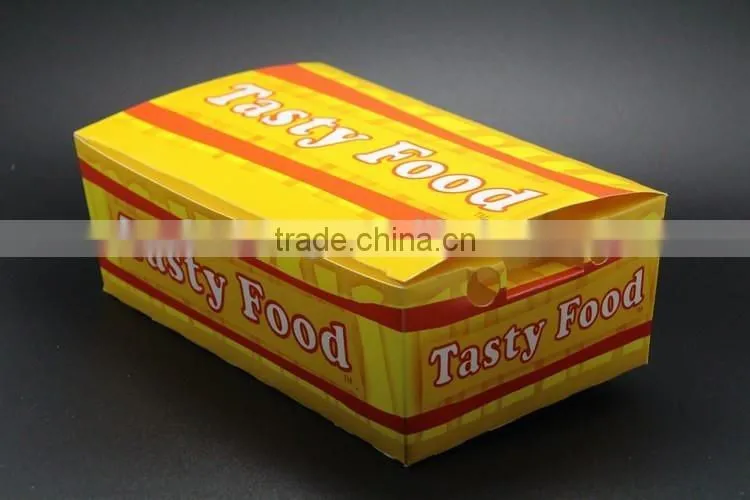 Disposable Ecofriendly Food grade paper snakes box,Food packaging box