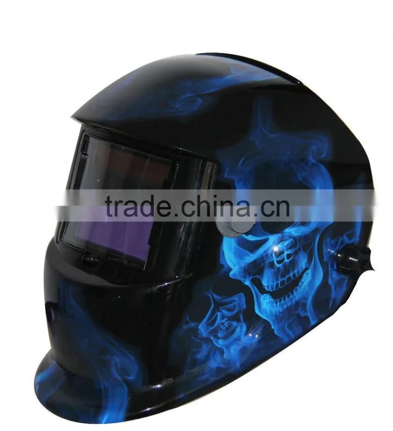 LYG-8502A CE approved custom auto darkening welding helmet skull